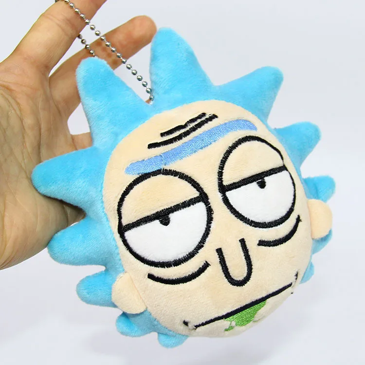 Rick Sanchez Stuffed Plush Keychain