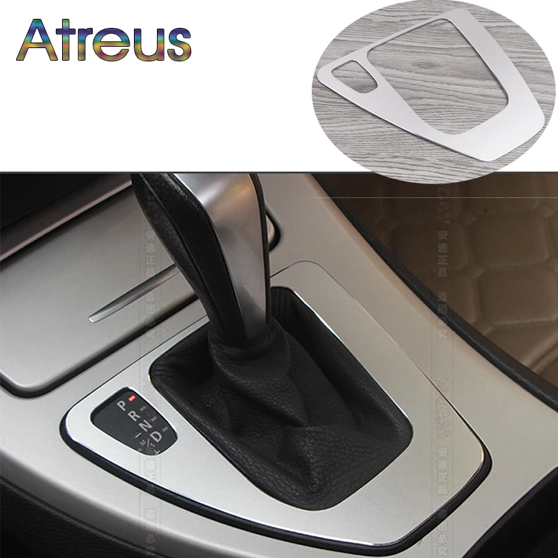 Atreus For bmw e90 e92 Interior Trim Aluminum Alloy Gear Shift Control Panel Cover Sticker LHD Car styling 3 series accessories
Atreus For bmw e90 e92 Interior Trim Aluminum Alloy Gear Shift Control Panel Cover Sticker LHD Car styling 3 series accessories