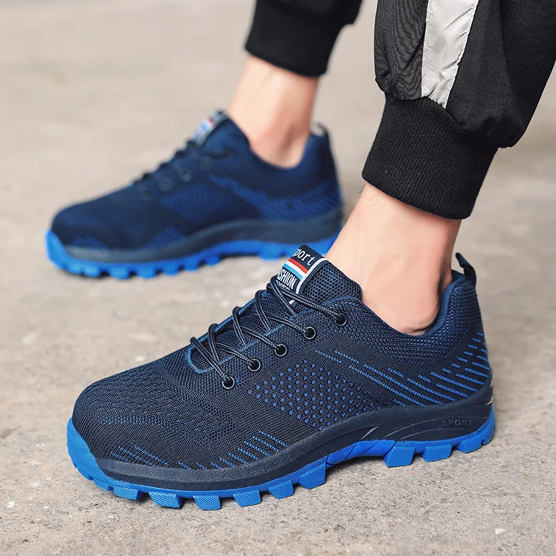 Baideng Outdoor Running Shoes Man Air Mesh Steel Toe Work Shoes Anti-Smashing Anti-Piercing Safety Sneakers Shoes Zapatos Hombre
Baideng Outdoor Running Shoes Man Air Mesh Steel Toe Work Shoes Anti-Smashing Anti-Piercing Safety Sneakers Shoes Zapatos Hombre