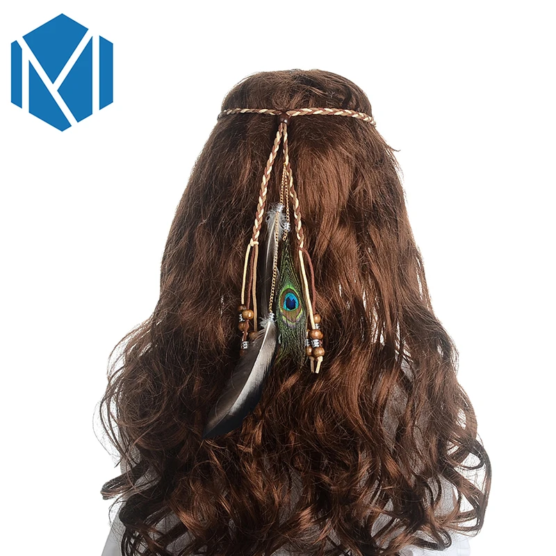 M MISM Girls Popular Feather Headband Festival Hippie Hair Band Accessories for Women Boho Styling Colorful Peacock Headdress
M MISM Girls Popular Feather Headband Festival Hippie Hair Band Accessories for Women Boho Styling Colorful Peacock Headdress