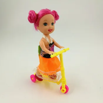 2pcs Kids Baby Scooter Mini Toy For Barbie Accessories Girls Birthday Gifts Doll Accessories Fits for 10cm Kelly Dolls
2pcs Kids Baby Scooter Mini Toy For Barbie Accessories Girls Birthday Gifts Doll Accessories Fits for 10cm Kelly Dolls