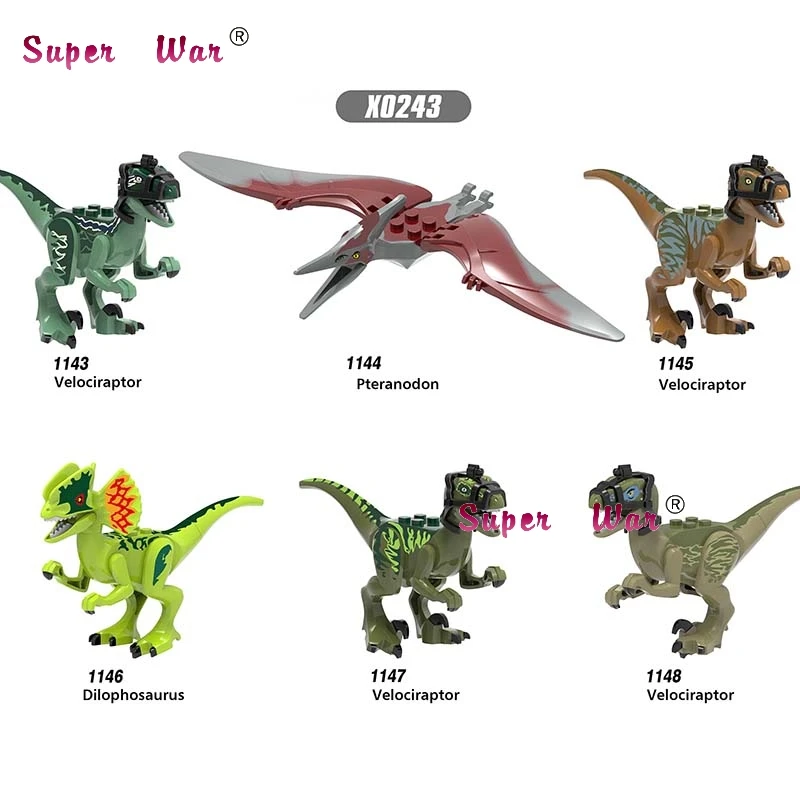 1pcs Jurassic World Figures Tyrannosaurus Rex Carnotaurus Interbreed Dinosaur Building Blocks Baby Dolls Toys for Children Gift
1pcs Jurassic World Figures Tyrannosaurus Rex Carnotaurus Interbreed Dinosaur Building Blocks Baby Dolls Toys for Children Gift
