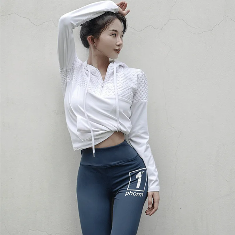 Women Hooded training Long Sleeve Sweatshirt Ladies Running Sports Zipper Jacket Fitness Gym Shirts Women's Dropship Yoga Jacket
Women Hooded training Long Sleeve Sweatshirt Ladies Running Sports Zipper Jacket Fitness Gym Shirts Women's Dropship Yoga Jacket