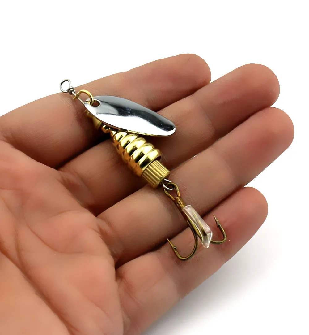 5pcs Spoon Fishing Lure Metal Hard Fishing Bait 7cm 9g Isca Artificial Feather Hook Carp Spinnerbait Fishing Tackle (SP149)
5pcs Spoon Fishing Lure Metal Hard Fishing Bait 7cm 9g Isca Artificial Feather Hook Carp Spinnerbait Fishing Tackle (SP149)