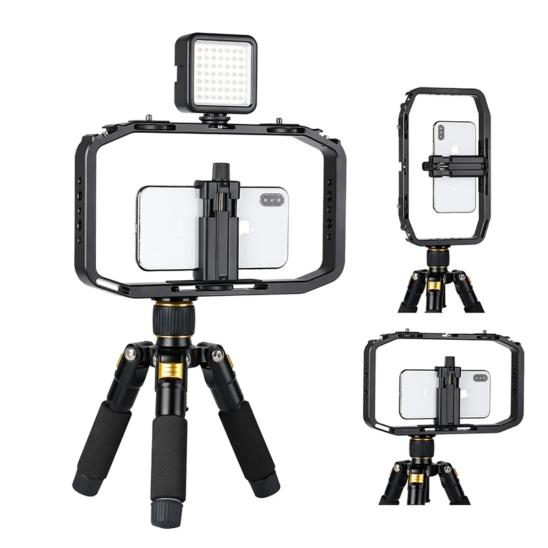 Ulanzi Aluminium Handheld Video Rig Case Vlog System Mount Stabilizer Handle Grip for iPhone DSLR GoPro 6 5 Mobile Fillmakers
Ulanzi Aluminium Handheld Video Rig Case Vlog System Mount Stabilizer Handle Grip for iPhone DSLR GoPro 6 5 Mobile Fillmakers