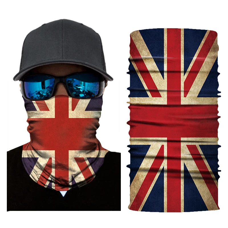 Bicycle 3D Headband Neck Warmer Cycling Face Mask Flag Printed Bike Head Scarf Bandana Scarves turban Mask for Outdoor Sports
Bicycle 3D Headband Neck Warmer Cycling Face Mask Flag Printed Bike Head Scarf Bandana Scarves turban Mask for Outdoor Sports