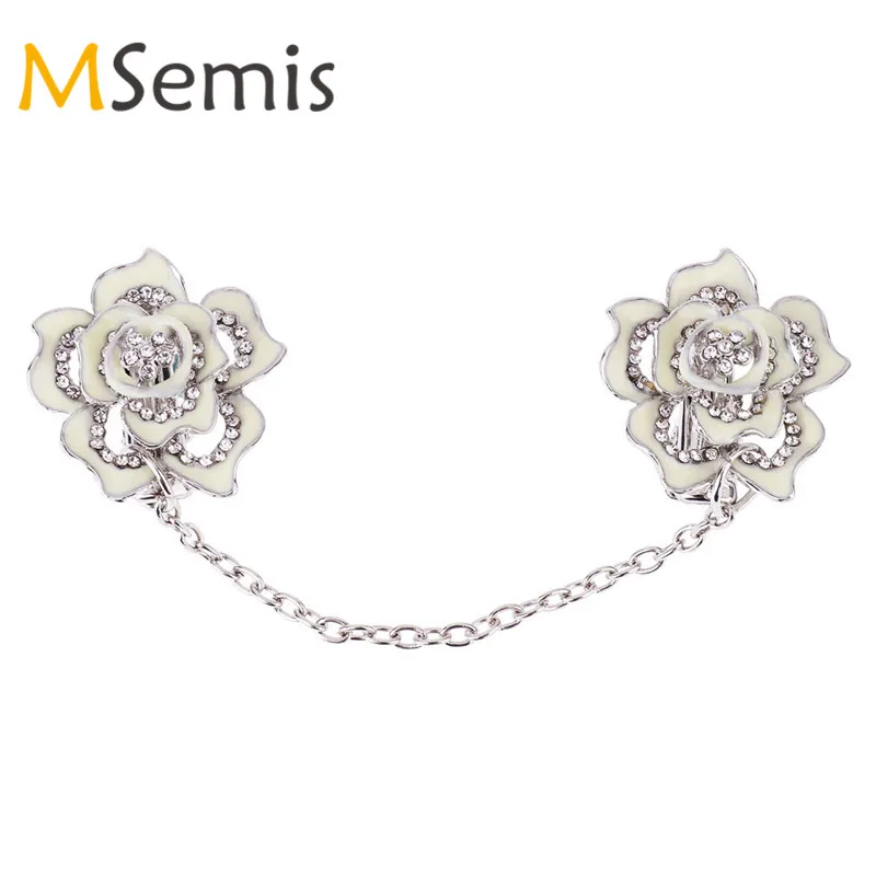 Women Cardigan Clasp Vintage Flower Sweater Shawl Clip Silvertone Cardigan Collar Metal Clip Holder Clothing Pins Clip Fasteners
Women Cardigan Clasp Vintage Flower Sweater Shawl Clip Silvertone Cardigan Collar Metal Clip Holder Clothing Pins Clip Fasteners