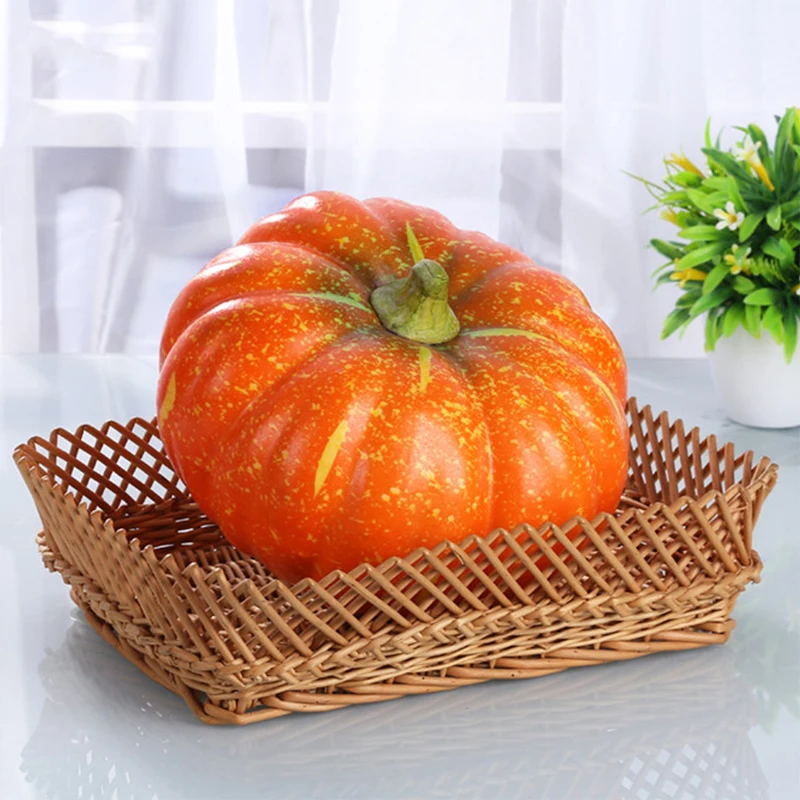 GUIGUI 20CM/7.7INCH Artificial Vegetables and Fruits DIY Large Pumpkin Fake Vegetable
GUIGUI 20CM/7.7INCH Artificial Vegetables and Fruits DIY Large Pumpkin Fake Vegetable
