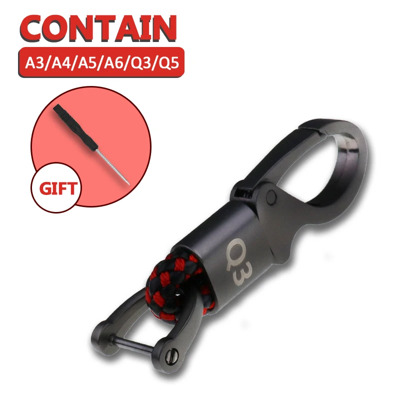 1PC Car Emblem Badge Metal Leather Key Holder Key Rings Key Chain Keychain Car Keyring For audi A3 A4 A5 A6 Q5 Q3 Accessories
1PC Car Emblem Badge Metal Leather Key Holder Key Rings Key Chain Keychain Car Keyring For audi A3 A4 A5 A6 Q5 Q3 Accessories