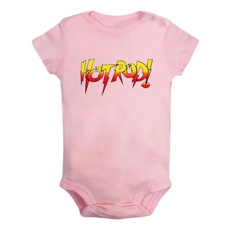

Cool Street Hip Hop Silhouette Cool Hot Rod Character Flame Newborn Baby Girl Boys Clothes Short Sleeve Romper Jumpsuit Outfits