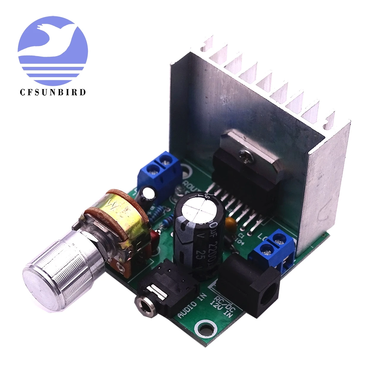 CFsunbird tda7297 amplifier board digital amplifier board dual-channel amplifier board finished no noise 12V dual 15W (A type)
CFsunbird tda7297 amplifier board digital amplifier board dual-channel amplifier board finished no noise 12V dual 15W (A type)