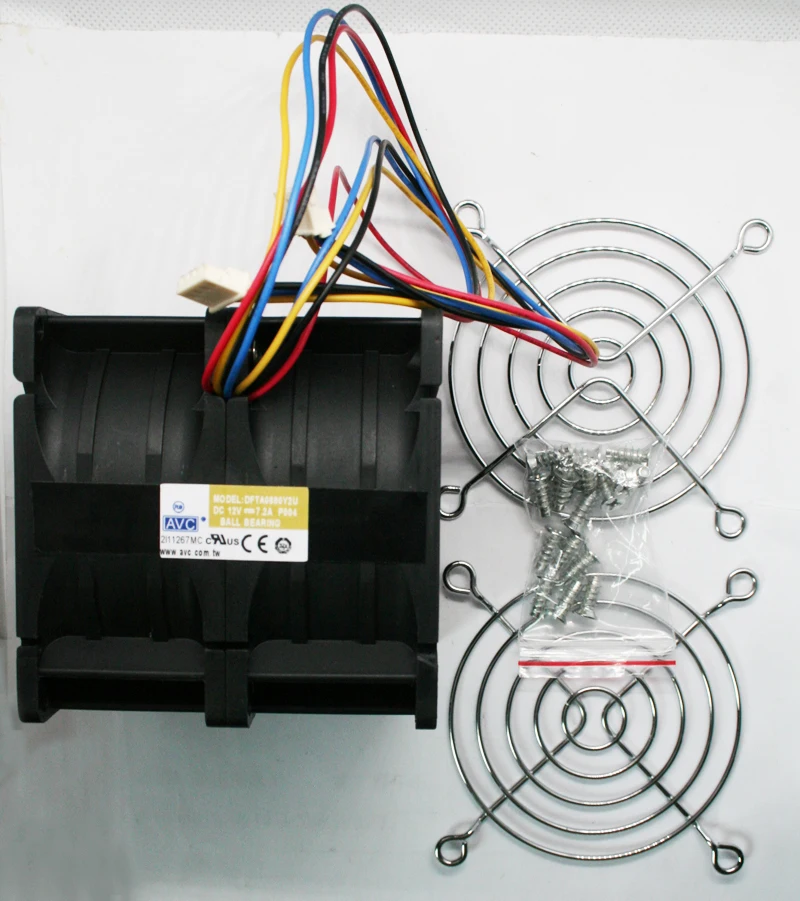 Original DFTA0880Y2U DC 12V 7.2A 80*80*80mm 8cm 8080 Double motor car booster violence powerful server cooling fan
Original DFTA0880Y2U DC 12V 7.2A 80*80*80mm 8cm 8080 Double motor car booster violence powerful server cooling fan