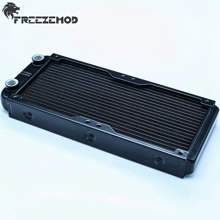 FREEZEMOD 240mm aluminium computer Water discharge liquid heat exchanger thread radiator for 2*12cm fans. SR-L240G14
FREEZEMOD 240mm aluminium computer Water discharge liquid heat exchanger thread radiator for 2*12cm fans. SR-L240G14