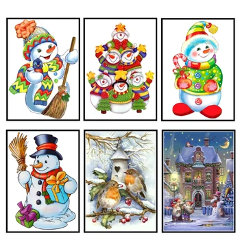 FineTime 5D DIY Diamond Embroidery Snowman Diamond Painting Full Round Resin Diamond Mosaic Cross Stitch Christmas Gift
FineTime 5D DIY Diamond Embroidery Snowman Diamond Painting Full Round Resin Diamond Mosaic Cross Stitch Christmas Gift