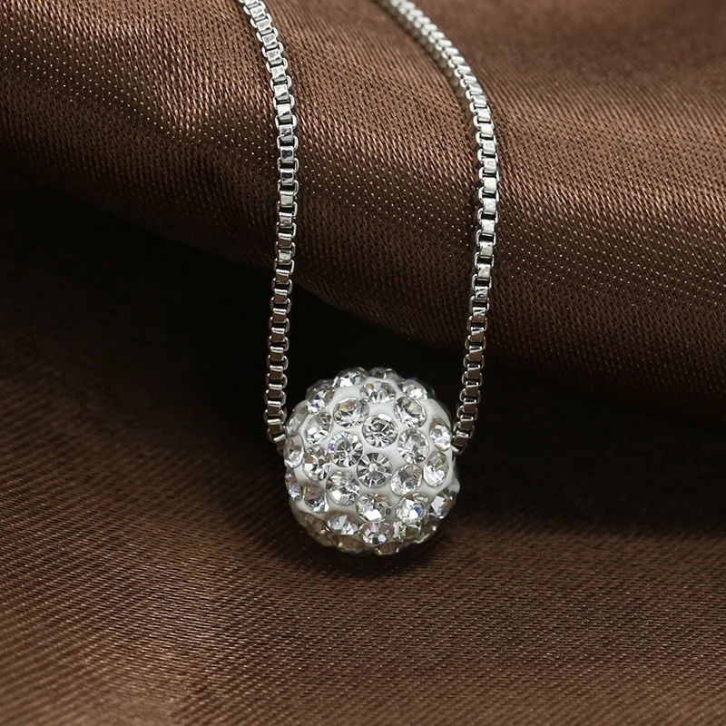 2018 hot sell simple design one Shambhala ball ladies short chain necklaces anti-allergic drop shipping
2018 hot sell simple design one Shambhala ball ladies short chain necklaces anti-allergic drop shipping