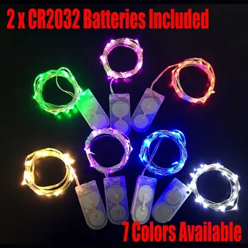 10pcs/lot CR2032 Button Battery Operated 2M 20 Micro LED String Lights,Led Fairy Light For Christmas Xmas Party Wedding Decor
10pcs/lot CR2032 Button Battery Operated 2M 20 Micro LED String Lights,Led Fairy Light For Christmas Xmas Party Wedding Decor
