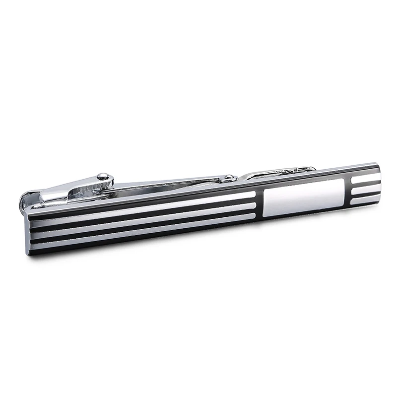 WN high quality black enamel craft men's suit shirt tie clip men's wedding dress accessories silvery striped tie clips
WN high quality black enamel craft men's suit shirt tie clip men's wedding dress accessories silvery striped tie clips