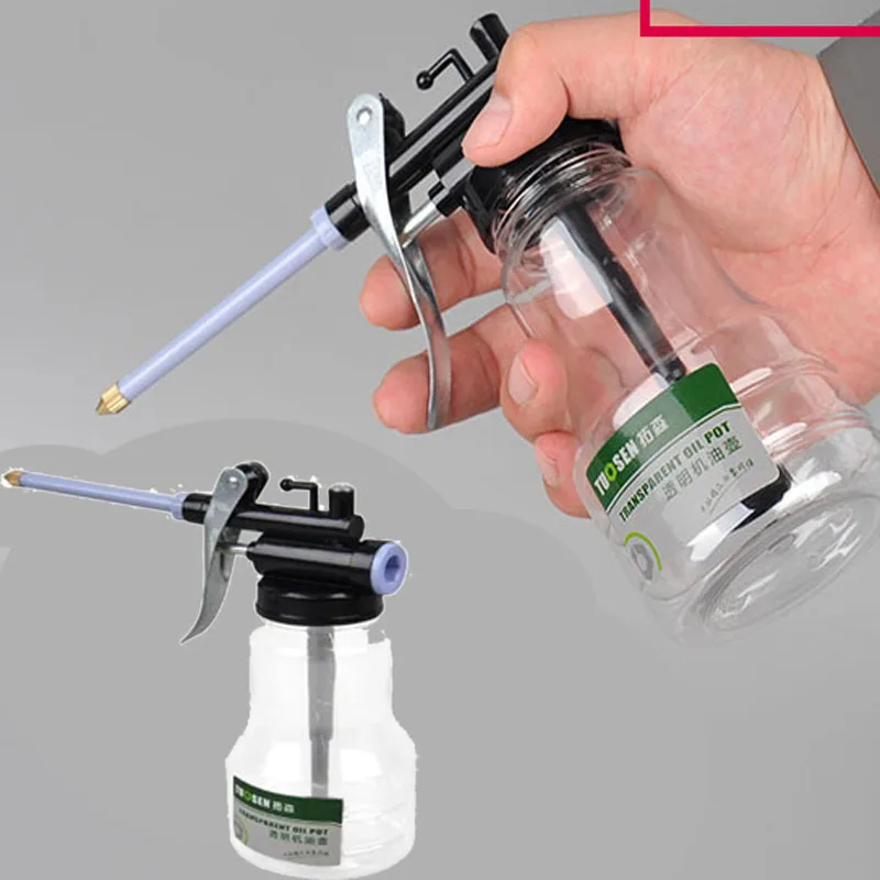 2019 New Oil Can Oiler Lubrication Oil Plastic Machine Pump High Pressure Transparent 250CC
2019 New Oil Can Oiler Lubrication Oil Plastic Machine Pump High Pressure Transparent 250CC