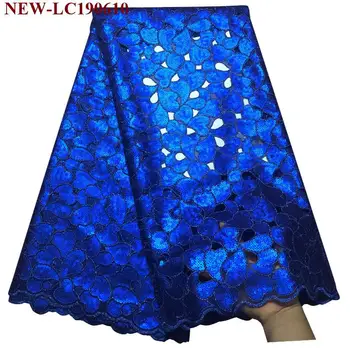 Embroidered Nigerian African Lace Fabrics 2019 New Design Organza Lace Fabric With Glittering Sequins For Party Dress CFD01
Embroidered Nigerian African Lace Fabrics 2019 New Design Organza Lace Fabric With Glittering Sequins For Party Dress CFD01