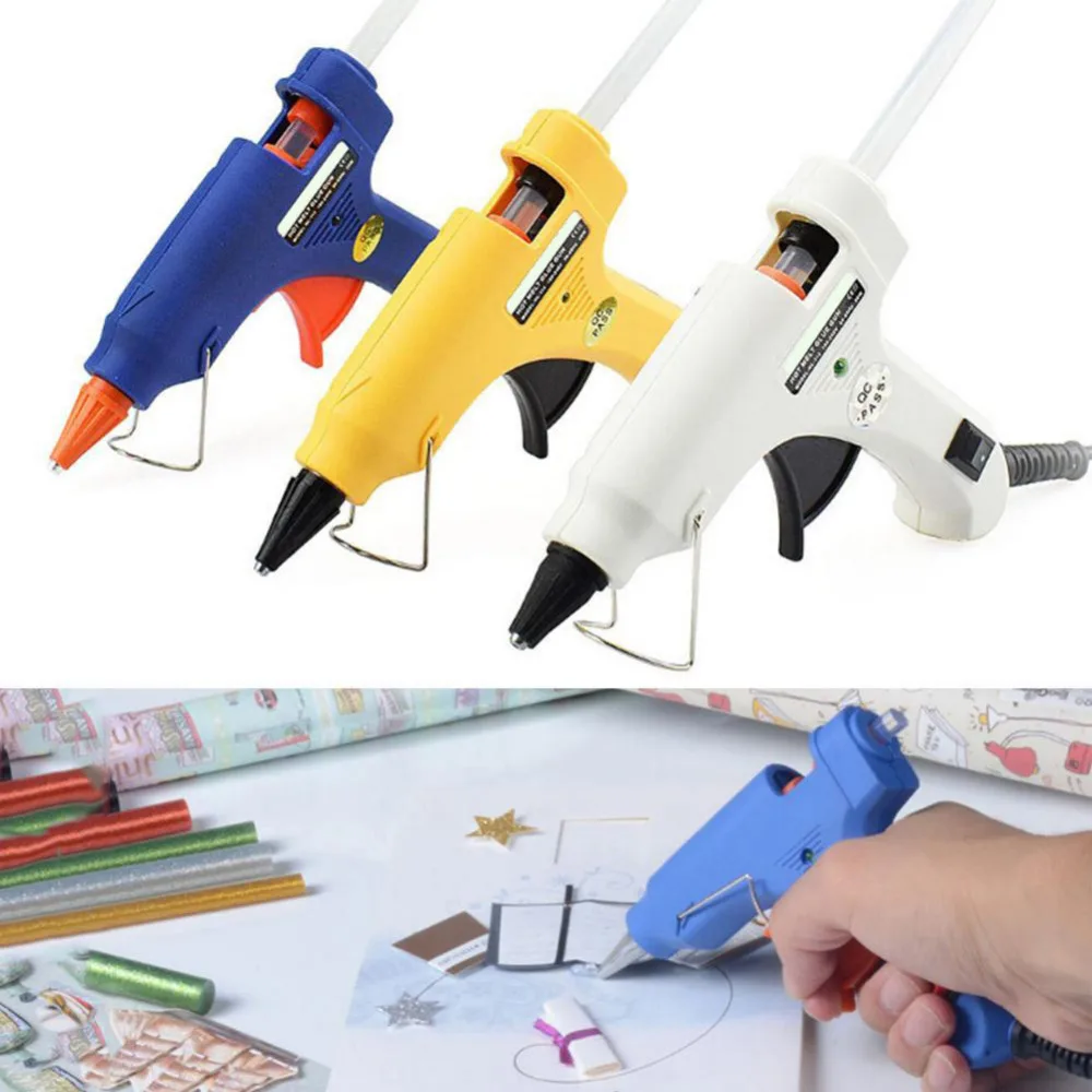 High Temp Heater Melt Hot Glue Gun 20W Repair Tool Heat Gun Blue Mini Gun US Plug Hot Melt Glue Gun Sticks
High Temp Heater Melt Hot Glue Gun 20W Repair Tool Heat Gun Blue Mini Gun US Plug Hot Melt Glue Gun Sticks