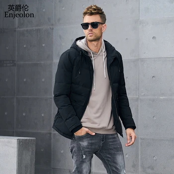 Enjeolon Brand winter Cotton Padded hooded Jacket Men thick hoodies Parka coat male Quilted winter jacket Coat 3XL MF0712
Enjeolon Brand winter Cotton Padded hooded Jacket Men thick hoodies Parka coat male Quilted winter jacket Coat 3XL MF0712