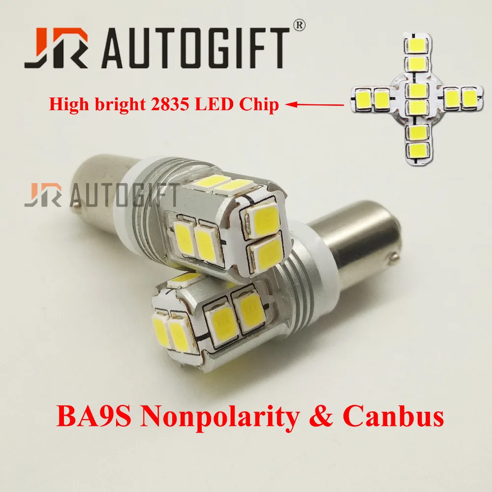 10x BA9S Canbus No error Nonpolarity White T4W H6W 2835 10smd ba9s LED Bulbs For Car Reverse Parking Lights, License Plate Light
10x BA9S Canbus No error Nonpolarity White T4W H6W 2835 10smd ba9s LED Bulbs For Car Reverse Parking Lights, License Plate Light