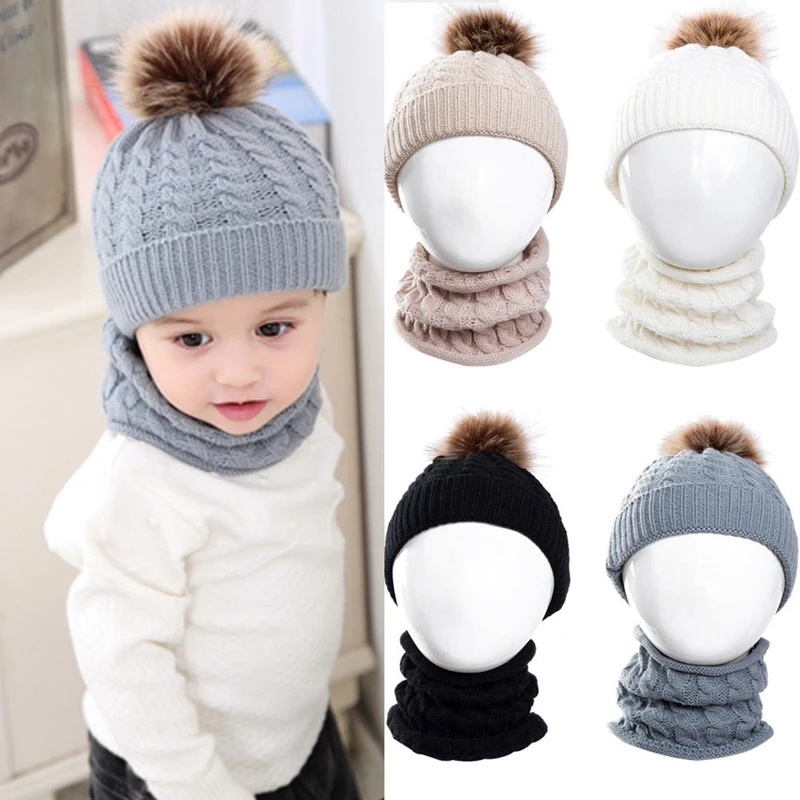 Newborn Baby Boy Girl Winter Warm Fur Pom Bobble Knit Beanie Hat Caps+Scarf
Newborn Baby Boy Girl Winter Warm Fur Pom Bobble Knit Beanie Hat Caps+Scarf