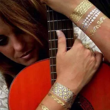 2018 Gold Bronzing Waterproof Wedding Bride Bridesmaids Tattoo Sticker for Temporary Bachelor Party Women Body Wrist Decoration
2018 Gold Bronzing Waterproof Wedding Bride Bridesmaids Tattoo Sticker for Temporary Bachelor Party Women Body Wrist Decoration