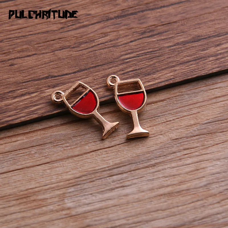 20pcs 10*18mm Alloy Metal Drop Oil Red Wine Glass Charms Pendant For DIY Bracelet Necklace Jewelry Making
20pcs 10*18mm Alloy Metal Drop Oil Red Wine Glass Charms Pendant For DIY Bracelet Necklace Jewelry Making