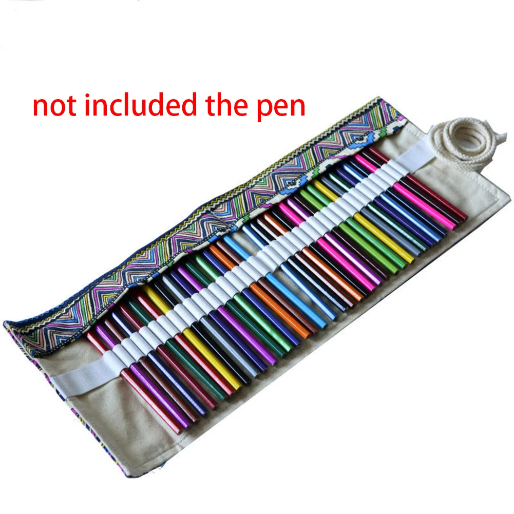 artists pencil case 36 holes roll brush pen pouch for artist students Retro Canvas Makeup office school bag
artists pencil case 36 holes roll brush pen pouch for artist students Retro Canvas Makeup office school bag