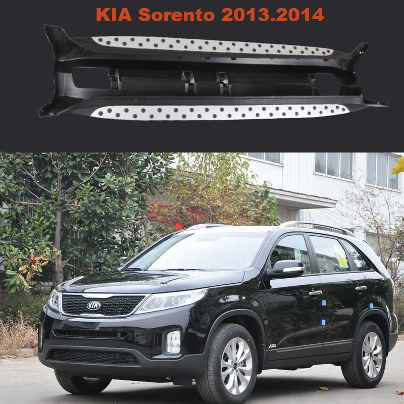 For KIA Sorento 2013.2014 Car Running Boards Auto Side Step Bar Pedals High Quality Brand New Particles style Nerf Bars
For KIA Sorento 2013.2014 Car Running Boards Auto Side Step Bar Pedals High Quality Brand New Particles style Nerf Bars