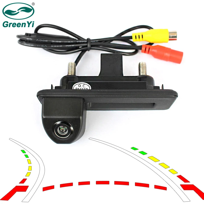 GreenYi Trajectory Car Rear View Trunk Handle Camera Night Vision Dynamic Parking for Skoda Superb Roomster Fabia Octavia Yeti
GreenYi Trajectory Car Rear View Trunk Handle Camera Night Vision Dynamic Parking for Skoda Superb Roomster Fabia Octavia Yeti