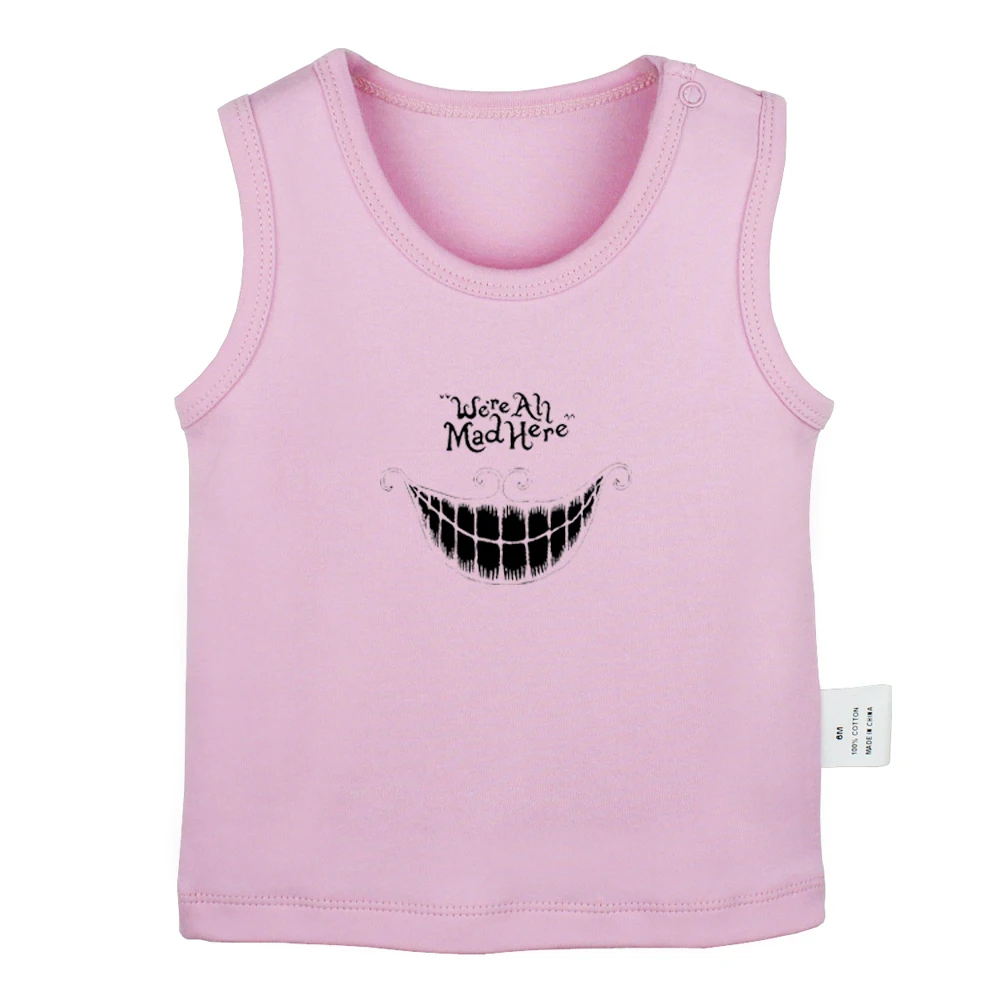 Alice In Wonderland and Cheshire Cat Ashton Fletcher Irwin Bazinga TV show white Newborn Baby Tank Tops Toddler Vest Sleeveless
Alice In Wonderland and Cheshire Cat Ashton Fletcher Irwin Bazinga TV show white Newborn Baby Tank Tops Toddler Vest Sleeveless