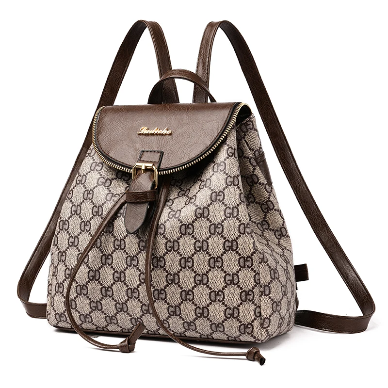 2019 Women Leather Backpacks Fashion Shoulder Bag Female Backpack Ladies lattice Travel Backpack Mochilas School Bags For Girls
2019 Women Leather Backpacks Fashion Shoulder Bag Female Backpack Ladies lattice Travel Backpack Mochilas School Bags For Girls