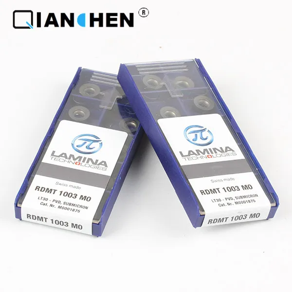 Genuine original high quality high-performance LAMINA RDMT 1003 MO LT30 (10pcs/lot) tungsten Carbide Cutting tools inserts
Genuine original high quality high-performance LAMINA RDMT 1003 MO LT30 (10pcs/lot) tungsten Carbide Cutting tools inserts