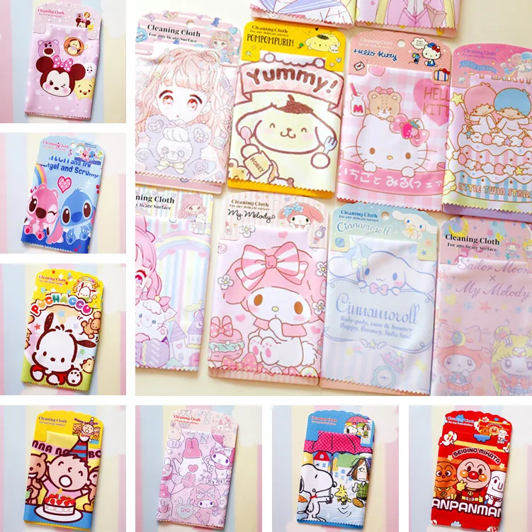 20pcs/lot Little twin stars melody screen clean cloth Doll Accessories Cinnamoroll TSUM mickey glass cleaner for kids gifts
20pcs/lot Little twin stars melody screen clean cloth Doll Accessories Cinnamoroll TSUM mickey glass cleaner for kids gifts