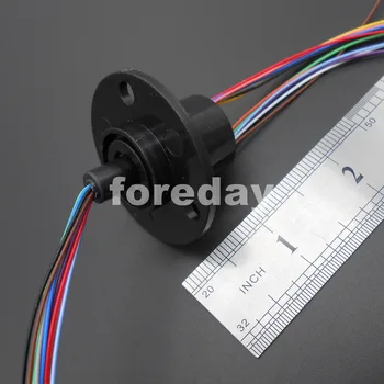 10PCS 12 Lead Wires 250Rpm 22mm 2A circuits Capsule Slip Ring 1000M/500VDC 220V/AC Engineering Plastics 360 degrees * FD093X10
10PCS 12 Lead Wires 250Rpm 22mm 2A circuits Capsule Slip Ring 1000M/500VDC 220V/AC Engineering Plastics 360 degrees * FD093X10
