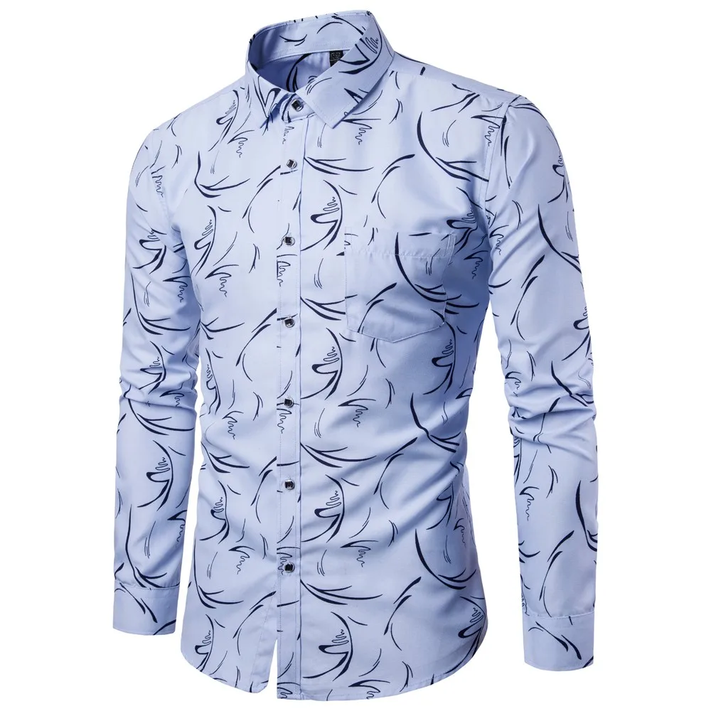 2019 Men's Plaid Cotton Dress Shirts Male High Quality Men's New Fashion Digital Broken Flower LStylish Long Sleeved Shirt
2019 Men's Plaid Cotton Dress Shirts Male High Quality Men's New Fashion Digital Broken Flower LStylish Long Sleeved Shirt