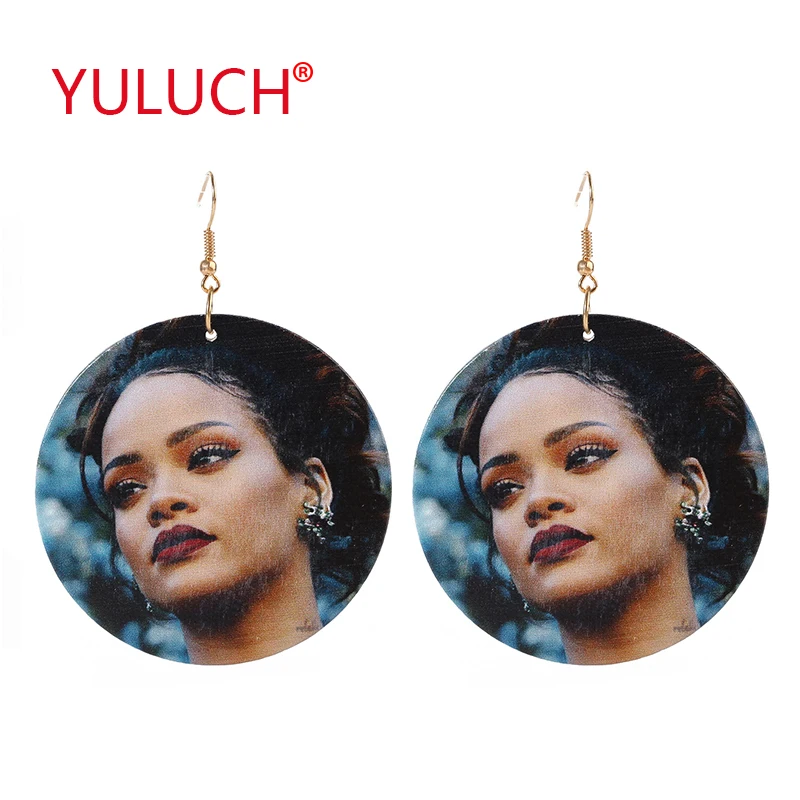 YULUCH 2018 Fashion Jewelry Fashion Woman Natural Handmade Wooden Painting Beautiful Woman Round Pendant Earrings Gift
YULUCH 2018 Fashion Jewelry Fashion Woman Natural Handmade Wooden Painting Beautiful Woman Round Pendant Earrings Gift