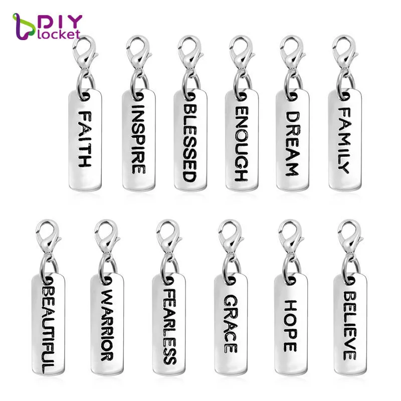 Fashion Charms 20PCS "BEAUTIFUL"dangles necklace pendants fit floating charm locket with Lobster clasp LSFE33*20
Fashion Charms 20PCS "BEAUTIFUL"dangles necklace pendants fit floating charm locket with Lobster clasp LSFE33*20
