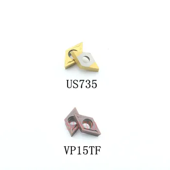 DCMT11T304/DCMT11T308 US735/VP15TF/UE6020 good quality carbide insert DCMT11T304/DCMT11T308 lathe tools Use SDQCR/SDQCL tools
DCMT11T304/DCMT11T308 US735/VP15TF/UE6020 good quality carbide insert DCMT11T304/DCMT11T308 lathe tools Use SDQCR/SDQCL tools