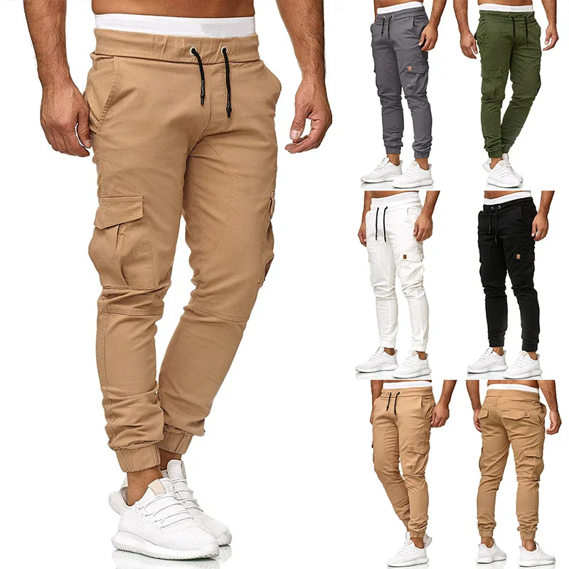 New Men's Trousers Fashionable Tie-line Leisure Tool Trousers Korean Version Large Size Multi-pocket Men's Wear in Autumn 2019
New Men's Trousers Fashionable Tie-line Leisure Tool Trousers Korean Version Large Size Multi-pocket Men's Wear in Autumn 2019