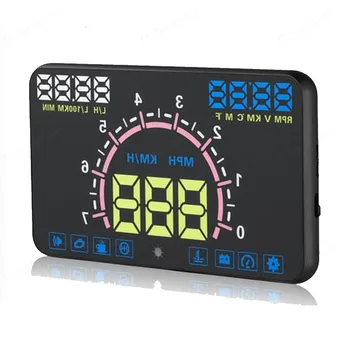 Car head up display E350 Alarm System 5.8 inch Smart Digital Speedometer OBD2 Windshield Projector HUD display HD 
Car head up display E350 Alarm System 5.8 inch Smart Digital Speedometer OBD2 Windshield Projector HUD display HD