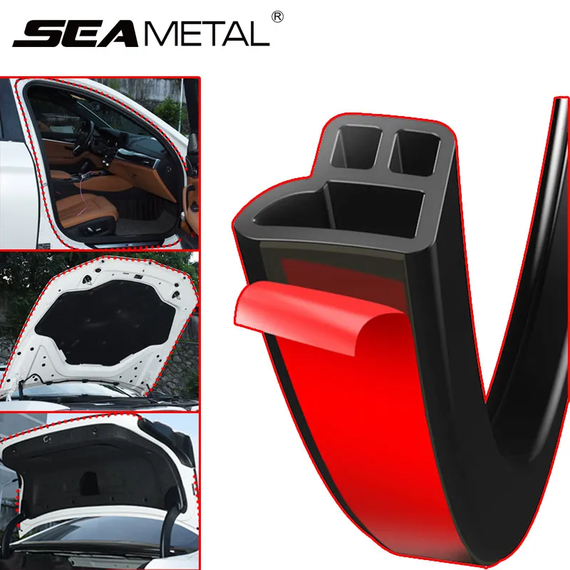 Car Sealing Strip Rubber Auto Door Seals Strips Noise Insulation Soundproofing Car Sealant Trunk Edge Weatherstrip Car Stickers
Car Sealing Strip Rubber Auto Door Seals Strips Noise Insulation Soundproofing Car Sealant Trunk Edge Weatherstrip Car Stickers