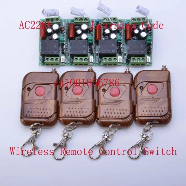 315Mhz/433Mhz 220V 1CH 10A RF Wireless Remote Control Power Switch System M4/T4 output state is adjusted Learning Code 315Mhz/433Mhz 220V 1CH 10A RF Wireless Remote Control Power Switch System M4/T4 output state is adjusted Learning Code<br><br>Aliexpress
