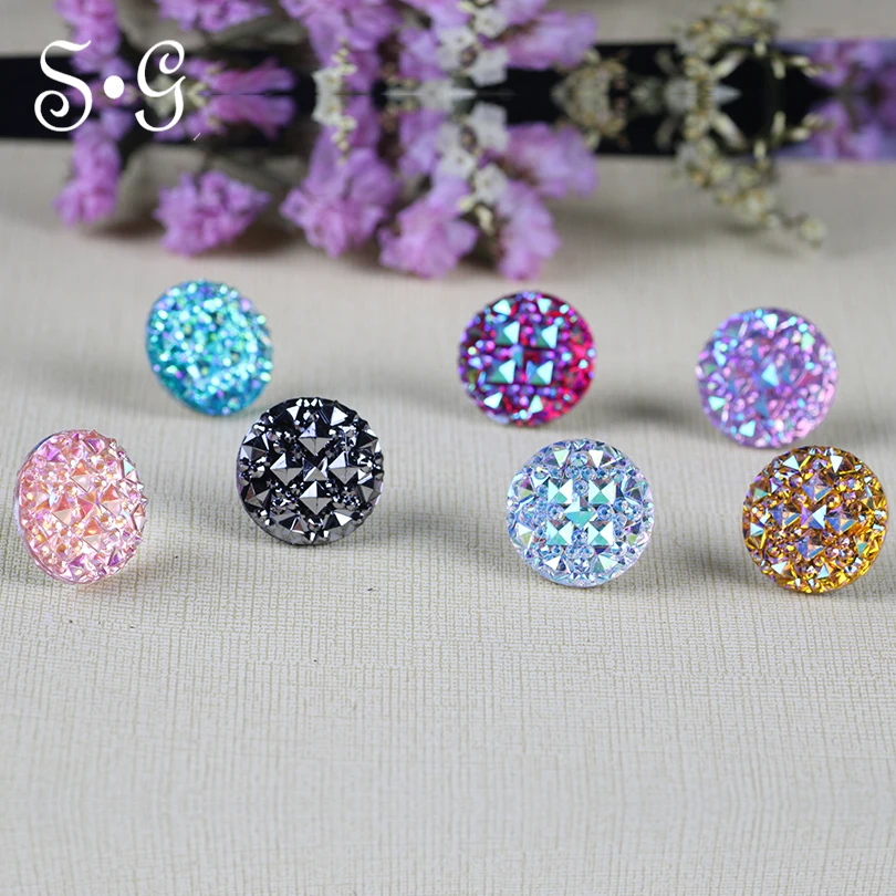 Crystal Round Stud Earrings bling bling Women Girls Trendy Rhinestones Ear Jewelry gift Muslim Jewelry & Accessories
Crystal Round Stud Earrings bling bling Women Girls Trendy Rhinestones Ear Jewelry gift Muslim Jewelry & Accessories