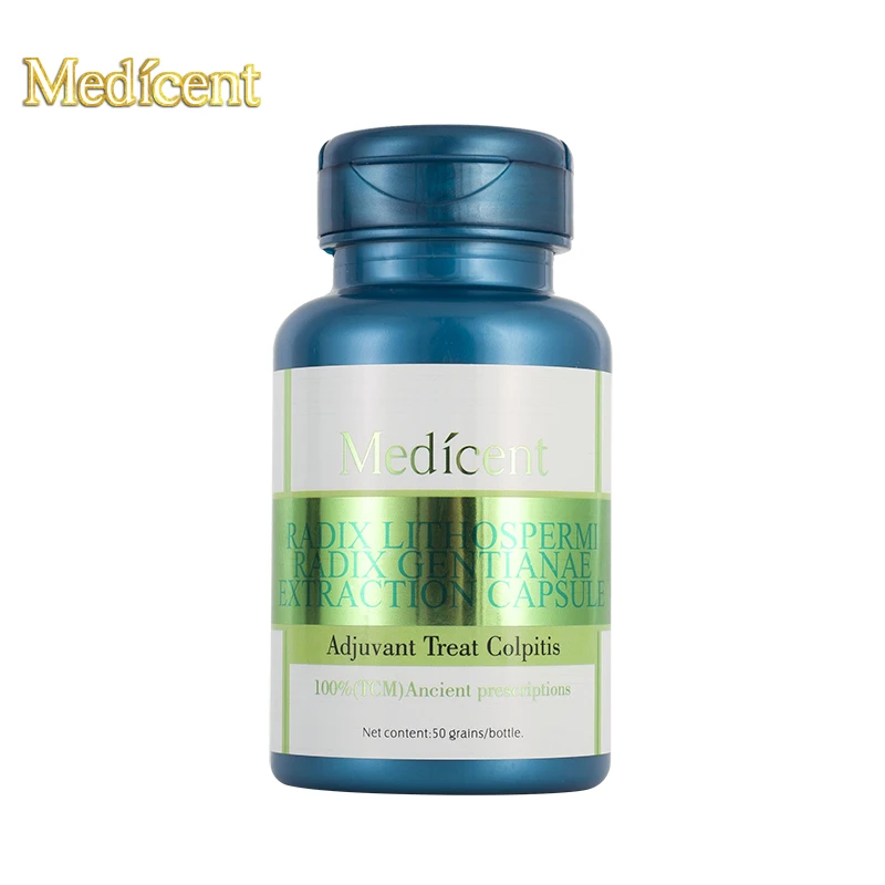 Medicent Radix Lithospermi Radix Gentianae Extraction Capsule, Adjuvant Treat Colpitis, Cure Infertility due to vaginitis, 50pcs
Medicent Radix Lithospermi Radix Gentianae Extraction Capsule, Adjuvant Treat Colpitis, Cure Infertility due to vaginitis, 50pcs