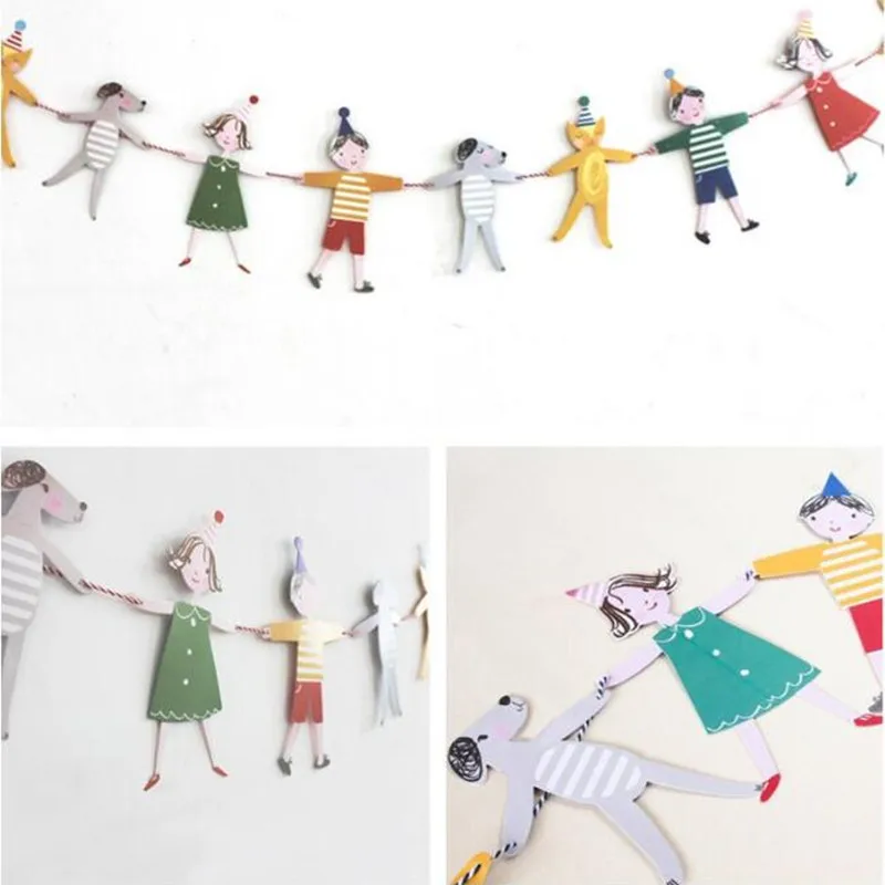 Kids Birthday Garland Cartoon Figure Animal Paper Flags Banners Baby Shower Decorations Kids Birthday Party Decor Party Supplies
Kids Birthday Garland Cartoon Figure Animal Paper Flags Banners Baby Shower Decorations Kids Birthday Party Decor Party Supplies