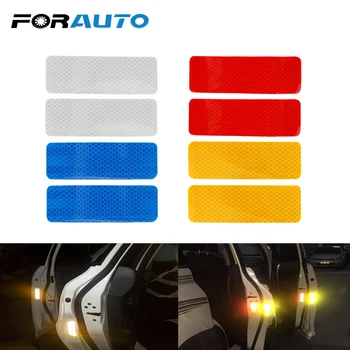FORAUTO 2pcs Car Sticker Warning Strip Reflective Strips Car Door Bumper Decal Sticker Car Styling 12*4 CM 4 Colors
FORAUTO 2pcs Car Sticker Warning Strip Reflective Strips Car Door Bumper Decal Sticker Car Styling 12*4 CM 4 Colors