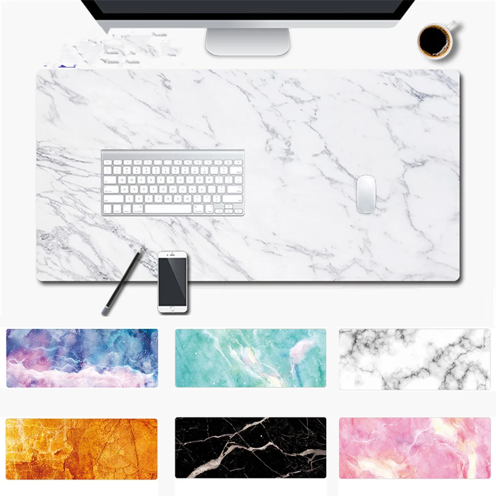 1PC Large Soft Marble Grain Mouse Pad Office Computer Desk Mat Modern Table Game Keyboard Laptop Cushion Computer Accessories
1PC Large Soft Marble Grain Mouse Pad Office Computer Desk Mat Modern Table Game Keyboard Laptop Cushion Computer Accessories